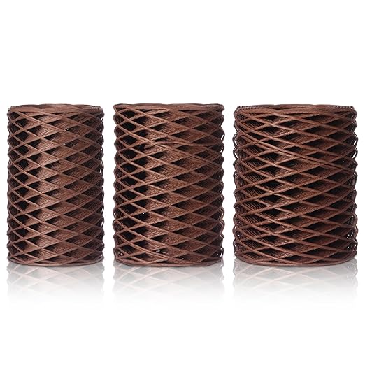 3 Roll 164 Feet Floral Wire Rustic Vine Bind Wire, Three Different Sizes by Threlaco