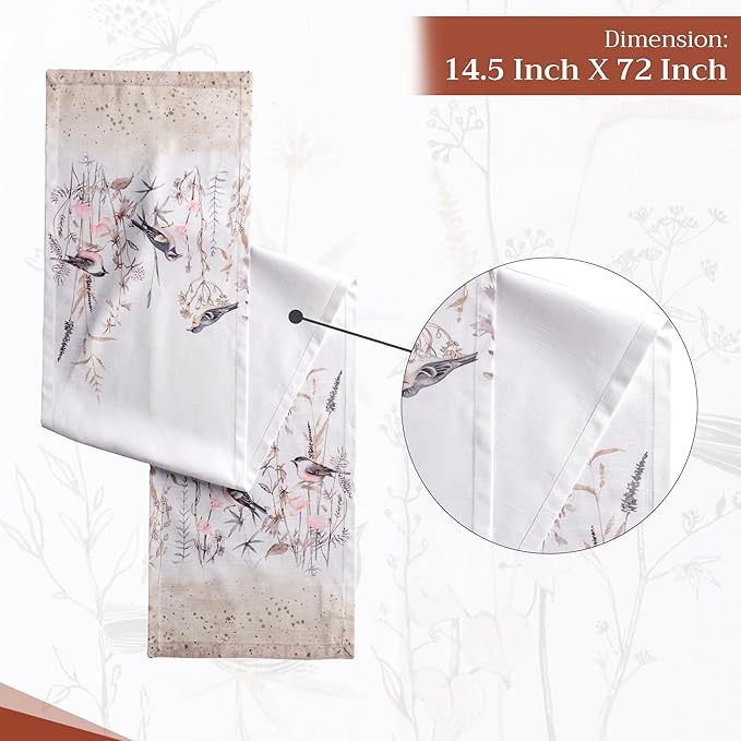 Maison d' Hermine Table runner 100% Cotton Single Layer Table Runners 72 inches - Image 4