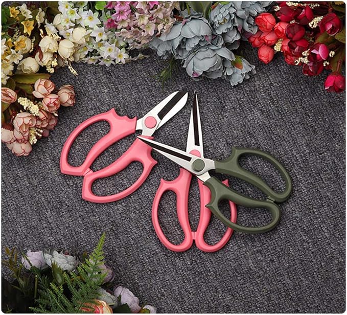 Leize Flower Scissors, Premium Thickened Stainless Steel Floral Shears - Image 5