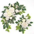 Wedding decor Welcome Sign Flower Backdrop Garland by Piklado