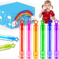 300 Pack Mini Bubble Wands for Kids, Bulk Rainbow Party Favors & Goodie Bag by Wondrus