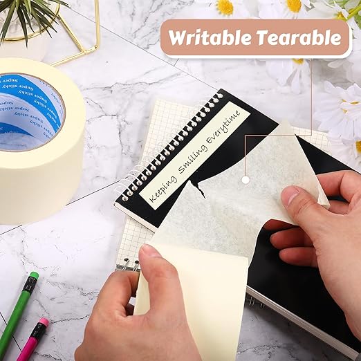 Masking Tape Bulk General Purpose Masking Painting Tape 55 Yards - Image 5