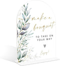 Acrylic Wedding Signs, Wedding Reception Signage, Bridal Shower Table Decor by Unknown