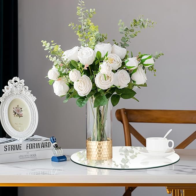 12" 12PCS Round Mirrors for Centerpieces, Circle Mirror Centerpieces for Tables - Image 5