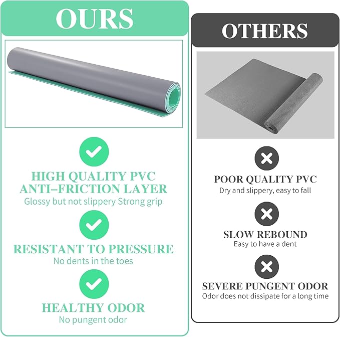 BALAPET Dance Floor Ballet Dance Floor Heavy-Duty 5MM Thick PVC Practice Floor - Image 6