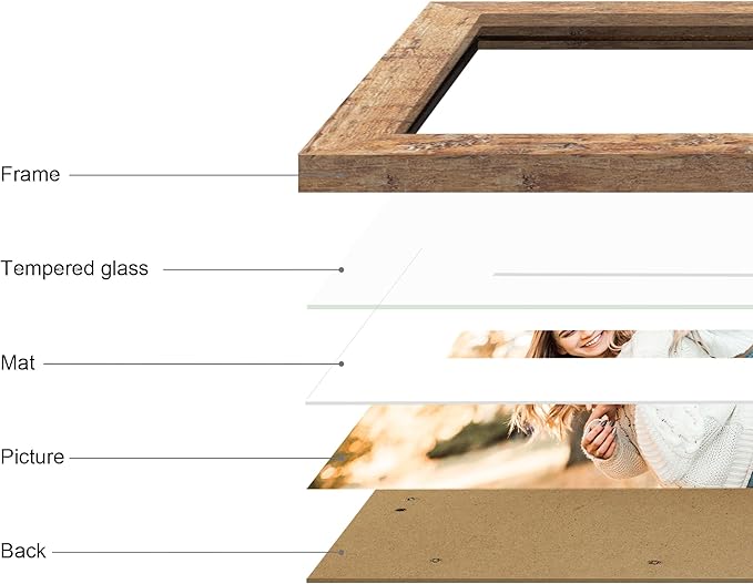 9x12 Picture Frame Set of 4 - Image 3