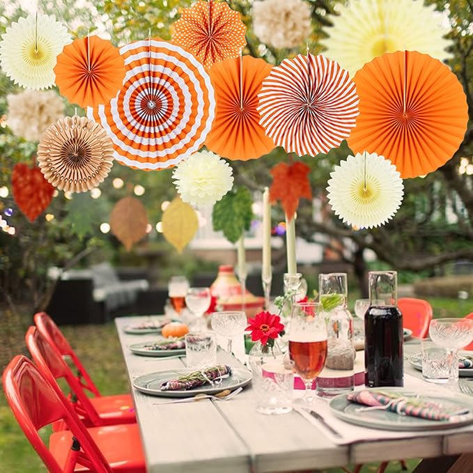 Easy Joy 14 Pcs Fall Party Decorations, Birthday Decor - Image 3