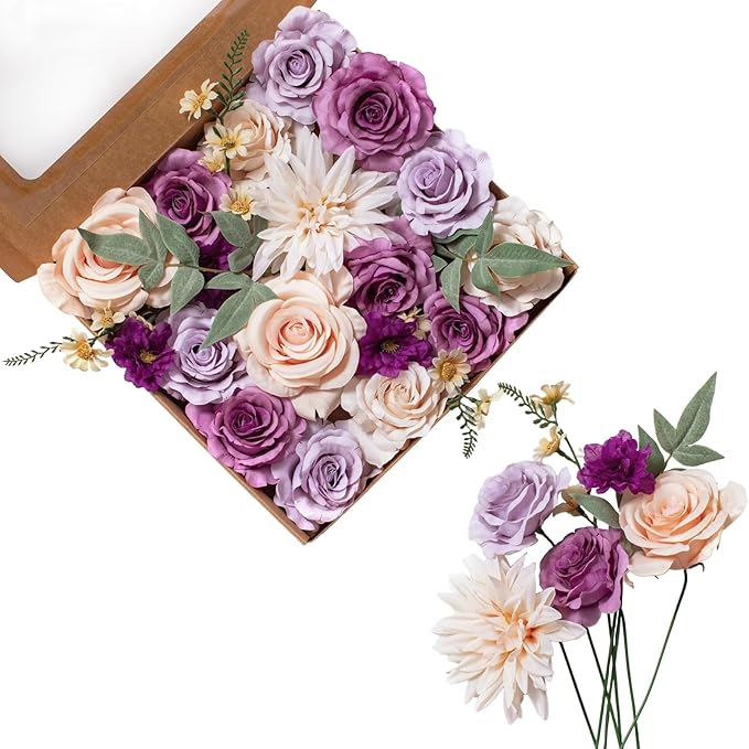 FANKO Rose Artificial Flowers Combo by FANKO