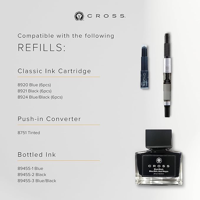 Cross Bailey Refillable Fountain Presented in a Premium Gift Box - Image 6