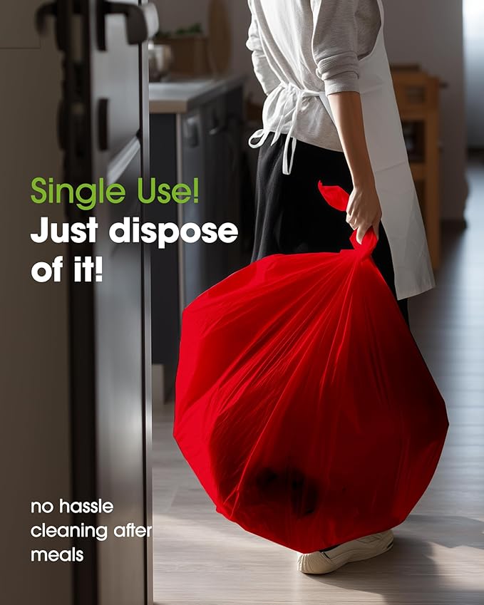 Pureegg Plastic Table Cloth Disposable 10 Pack, 54 x 108 Inch Table Cloths - Image 5