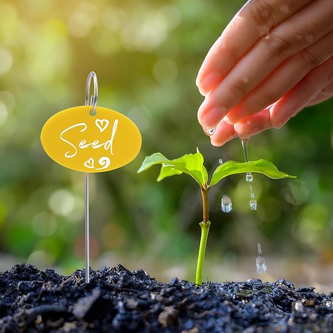 Temlum Plant Labels With Marker Pen - Image 5