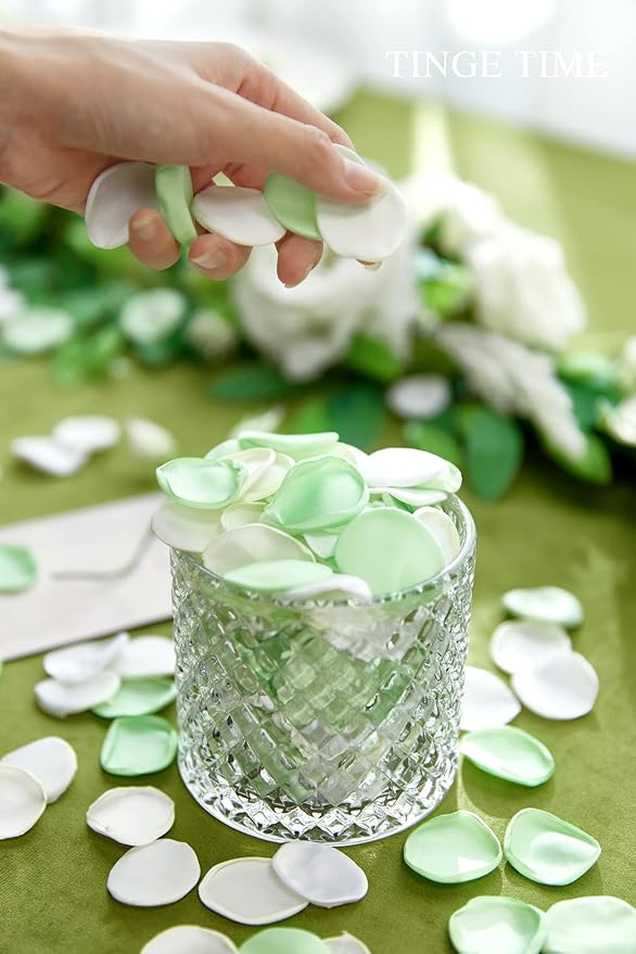 TINGE TIME 400pcs Silk Flower Petals - Image 4