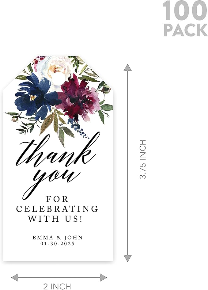 Andaz Press 100-Pack Personalized Thank You - Image 5