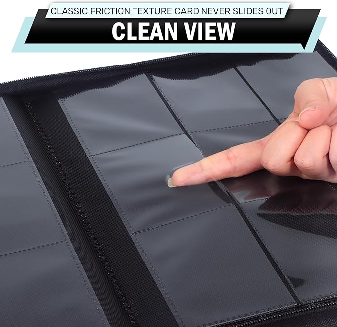 9 Pocket Card Binder, 540 Pockets Trading Card Binder, Double-sided Side - Image 5