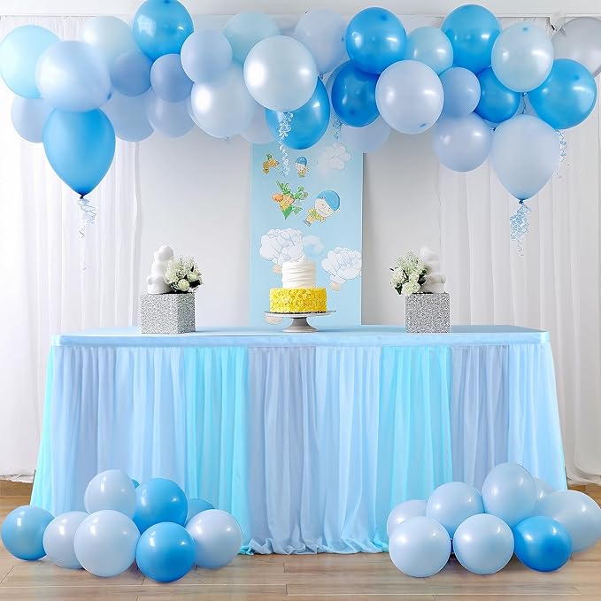 Frozen Theme Party Tulle Table Skirt - Image 2
