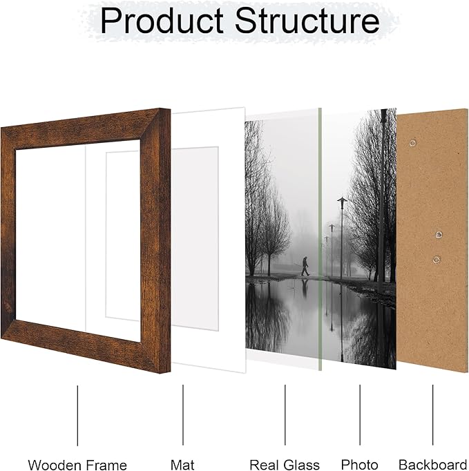 8x8 Picture Frame Set of 4 - Image 3