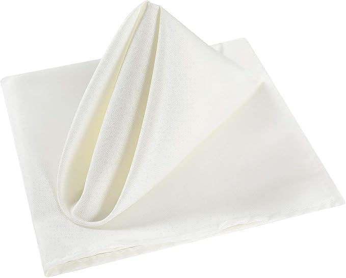 Cloth Napkins 17x17 inch Washable Polyester Dinner Napkins Soft Table Napkins - Image 3