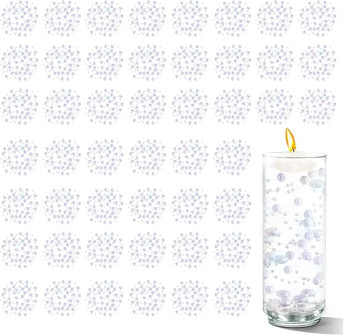 50 PCS Artificial Floating Beads by Cusmation