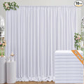 50ft x 10ft Thick Ivory Backdrop Curtains by ENJOYYOURPARTY