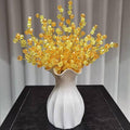 32PCS Crystal Artificial Flowers Bouquets Handmade Acrylic Flower Branches Fake by SWEXURY