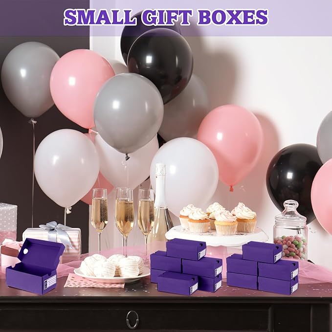 12 Sets Mini Shoe Gifts Boxes for Party Favors 4.7 x 2.5 x 2 Inch Sports Mini - Image 5