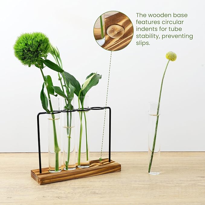 Plant Propagation Station, Glass Tubes - Image 4