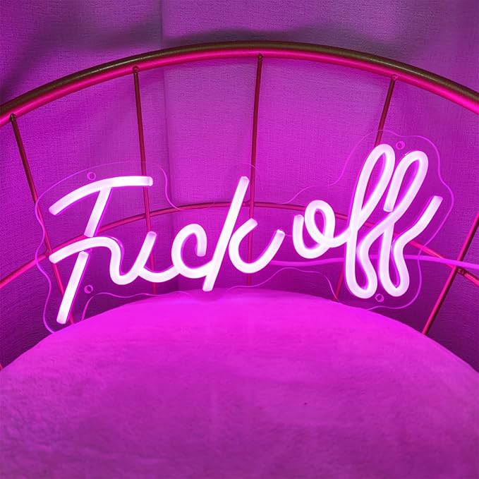 Fuck Off Neon Sign Fuck Off Neon Signs - Image 2