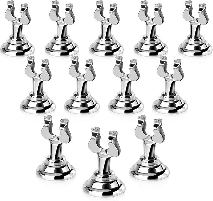 New Star Foodservice 23428 Triton Harp Clip Style, Place Card/Table Number by NewStarFoodservice