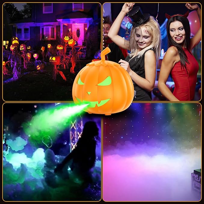 Fog Machine with LED RGB Lights, 800W Halloween Fog Machine with Remote Control - Image 7