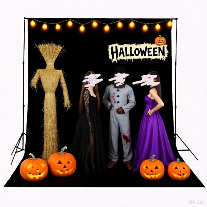 Black Backdrop for Photography Portrait Background Screen for Photo Backdrop - Image 2