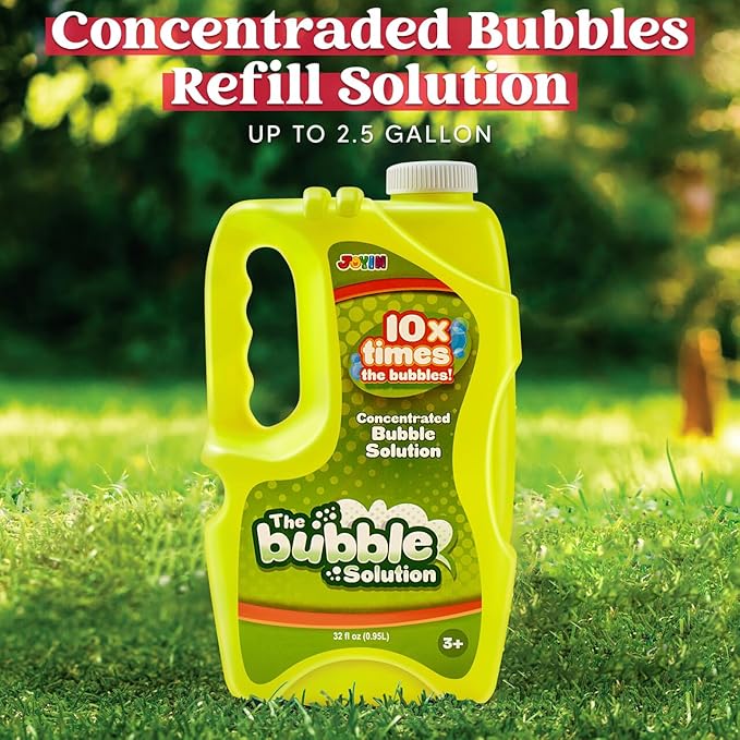JOYIN 32 oz Bubble Solution Refills, Concentrated Solution - Image 2