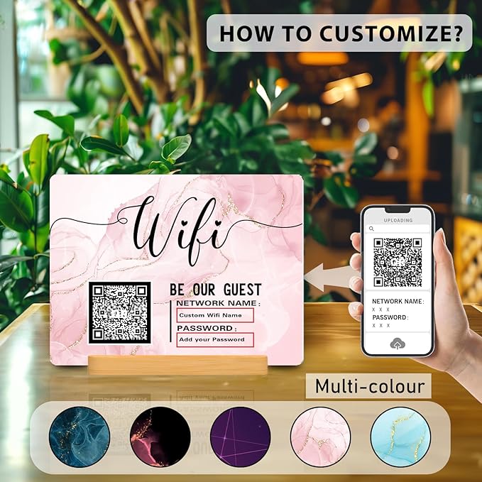 Personalized Custom Metal QR Code Sign Venmo Cashapp Scan to Pay - Image 2