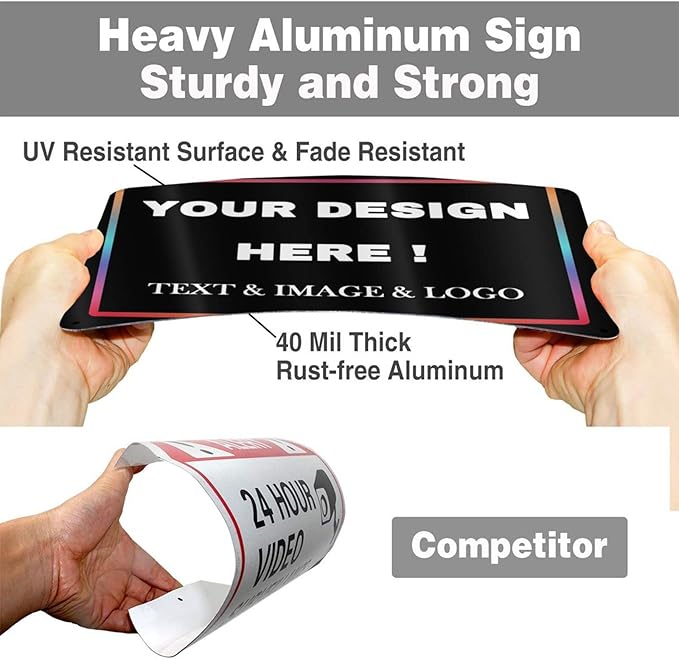 Custom Signs Outdoor Metal Sign - Image 5