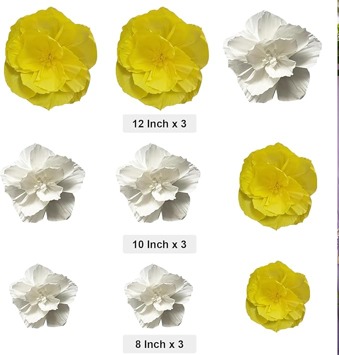 BRT Bearingshui Crepe Paper Flowers Decoration - Image 2