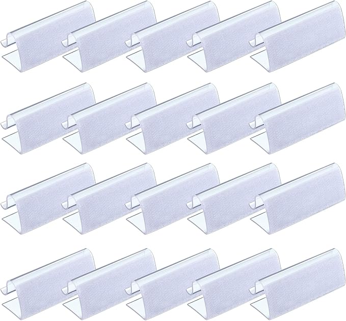 Boao 50 Pieces Table Skirting Clips EC Model Tablecloth Clips by Boao
