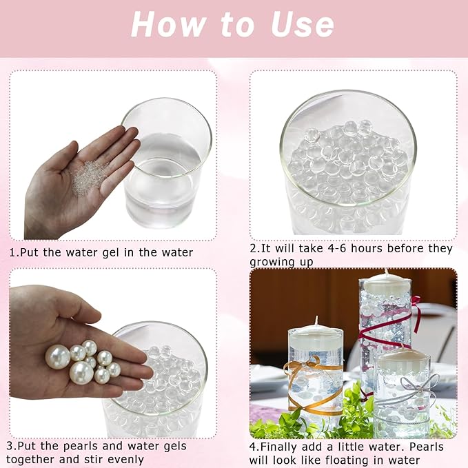 Floating Pearls for Centerpieces Vases - Image 5