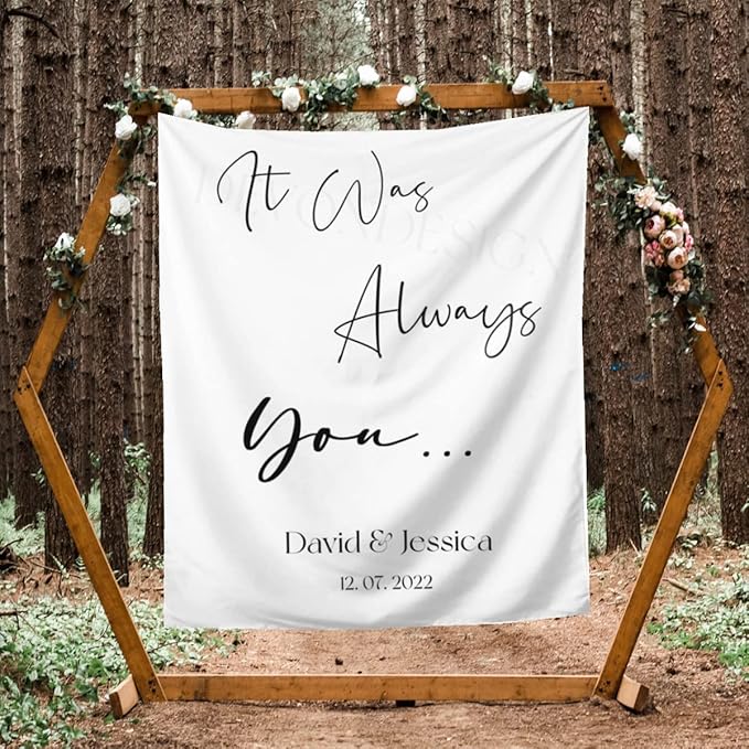 Always You Backdrop by DEVONDESIGN