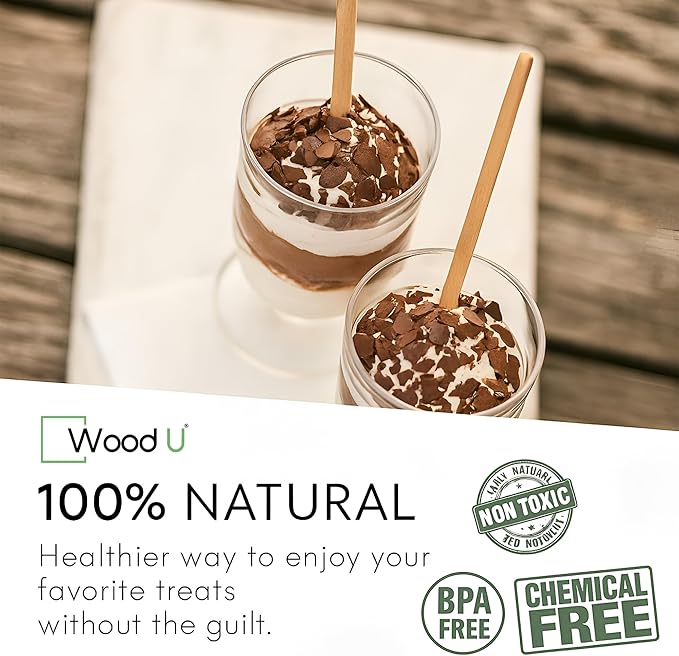 Wooden Coffee Stirrers 7.5" 1000 pcs - Image 2