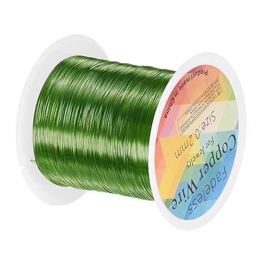0.2mm Jewelry Wire, 32 Gauge 328FT Craft Wire Copper Beading Wire by MMETERXITY
