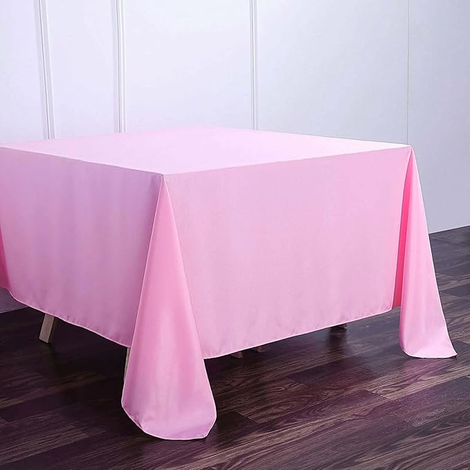 Efavormart 90" Square Polyester Table Overlay - Image 9