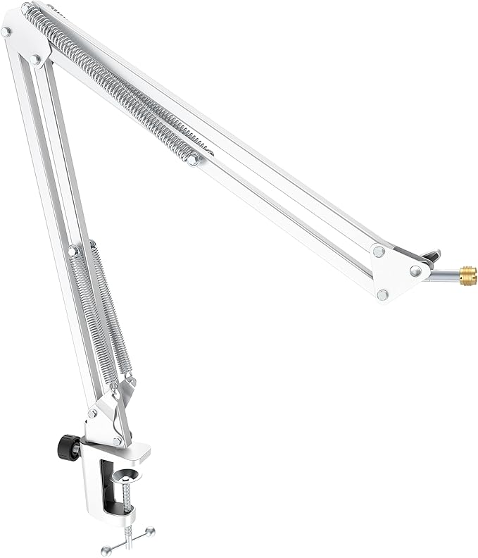 FIFINE Microphone Boom Arm, Suspension Mic Arm Stand by FIFINE