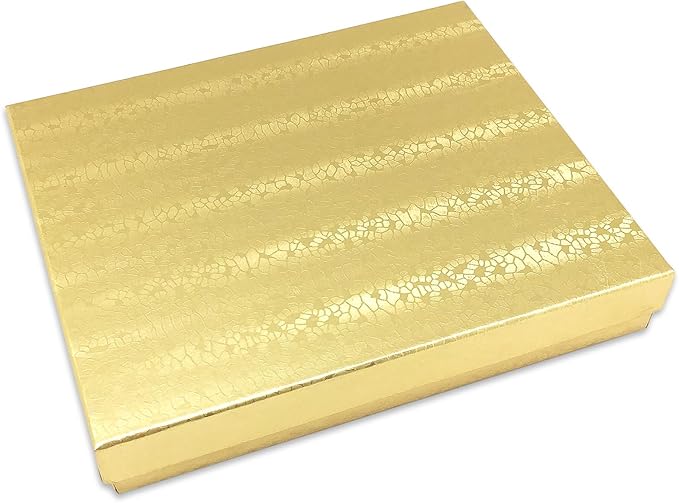 TheDisplayGuys - 25-Pack #53 Kraft Paper Cardboard Gift Boxes/Jewelry Cases w. - Image 2