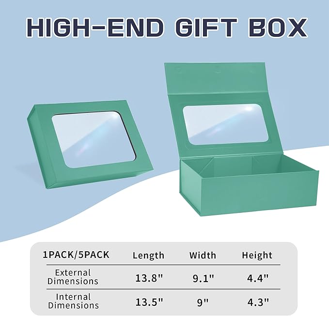Light Green Large Gift Boxes - Image 2