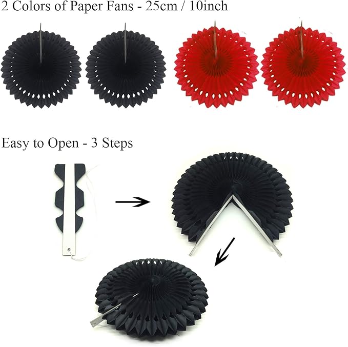 ZERODECO Party Decoration, Garlands String Polka Dot and Triangle Bunting Flags - Image 3
