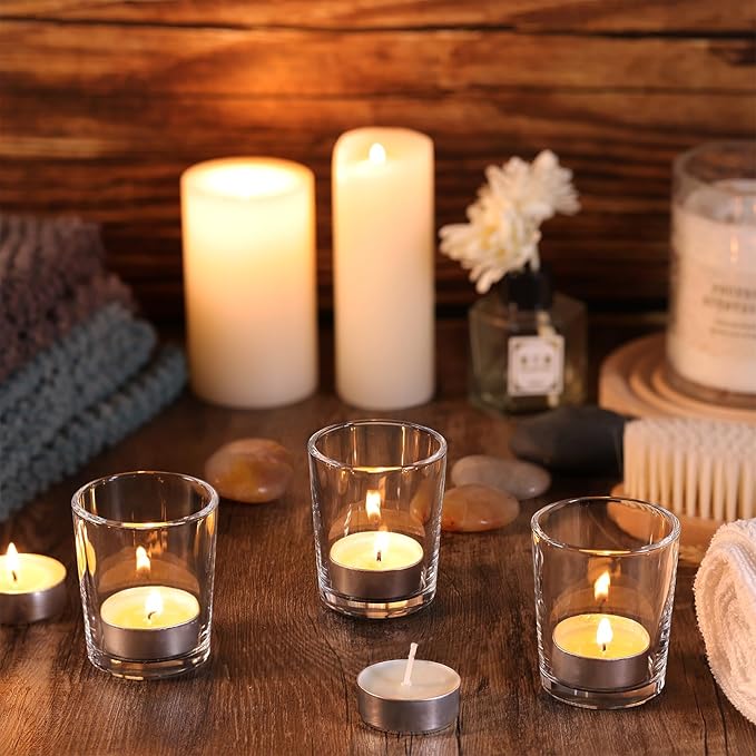 36Pcs Clear Tealight Candle Holder - Image 9