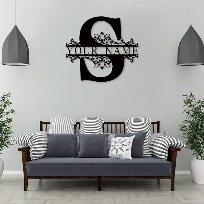 Personalized Metal Name Sign - Image 2