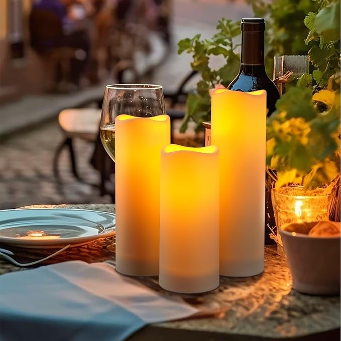 Da by Waterproof Outdoor Flameless LED Battery Candles, 12 High-Temperature - Image 7