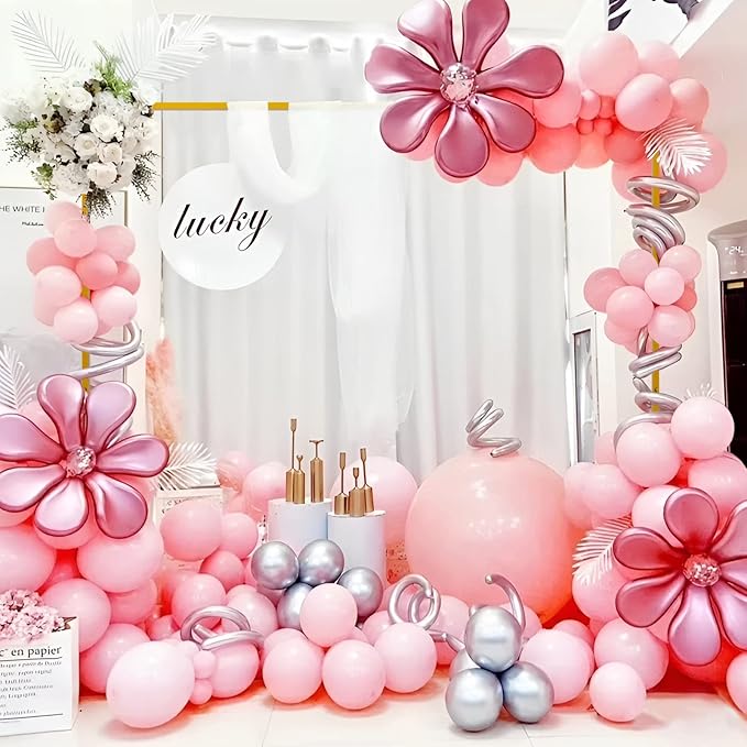 Wedding Arch 6.6FT x 6.6FT Square Backdrop Stand Gold Metal Balloon Arch Stand - Image 4