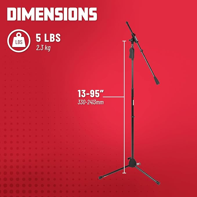 Gator Frameworks Deluxe Tripod Microphone Stand - Image 6