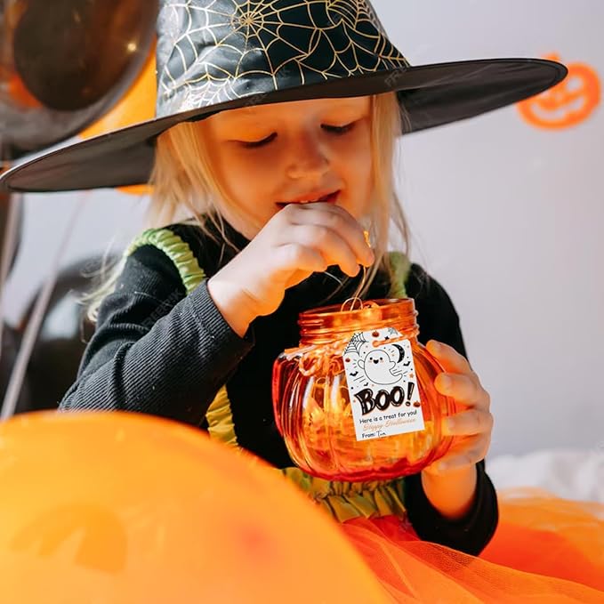 Aukolass 50Pcs Boo Gift Tags, Halloween Treat Tag - Image 5